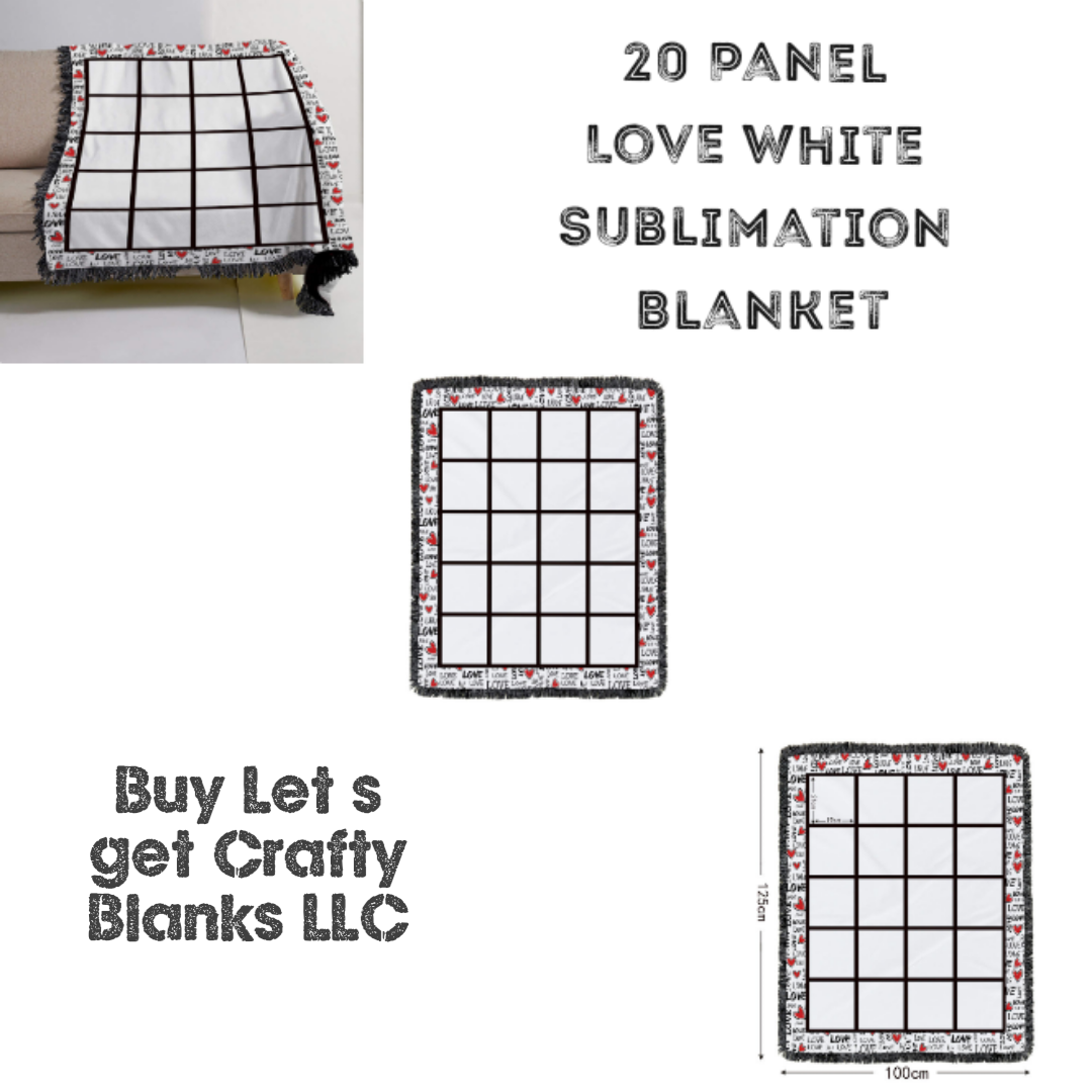 (2 pieces )Sublimation Blanket Use for Customization (Sublimation Blanks  ONLY