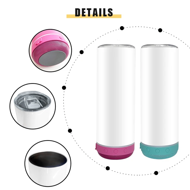 20oz Bluetooth Speaker Tumbler