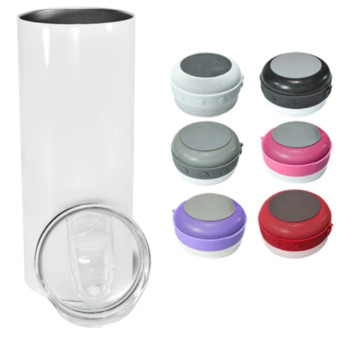 20oz Bluetooth Speaker Tumbler