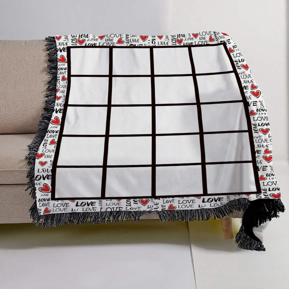 20 Panel Love Sublimation Blanket